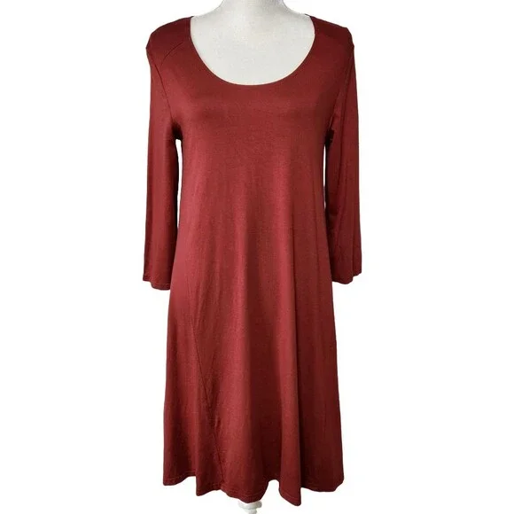 brown trapeze dress The Trapeze PDF UK 20